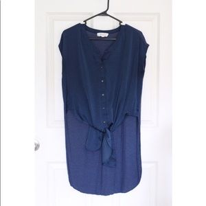 Two by Vince High-low Blouse